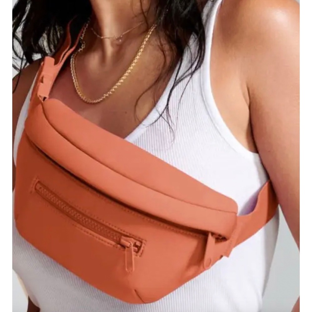 Dagne Dover The Ace Neoprene Belt Bag‎ in Coyote
